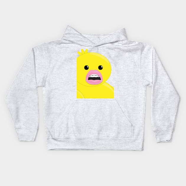 Wired Duck Close Kids Hoodie by wiredshutpodcast